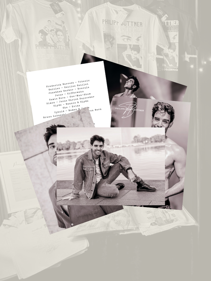 Philipp Büttner Merchandise Postkartenset