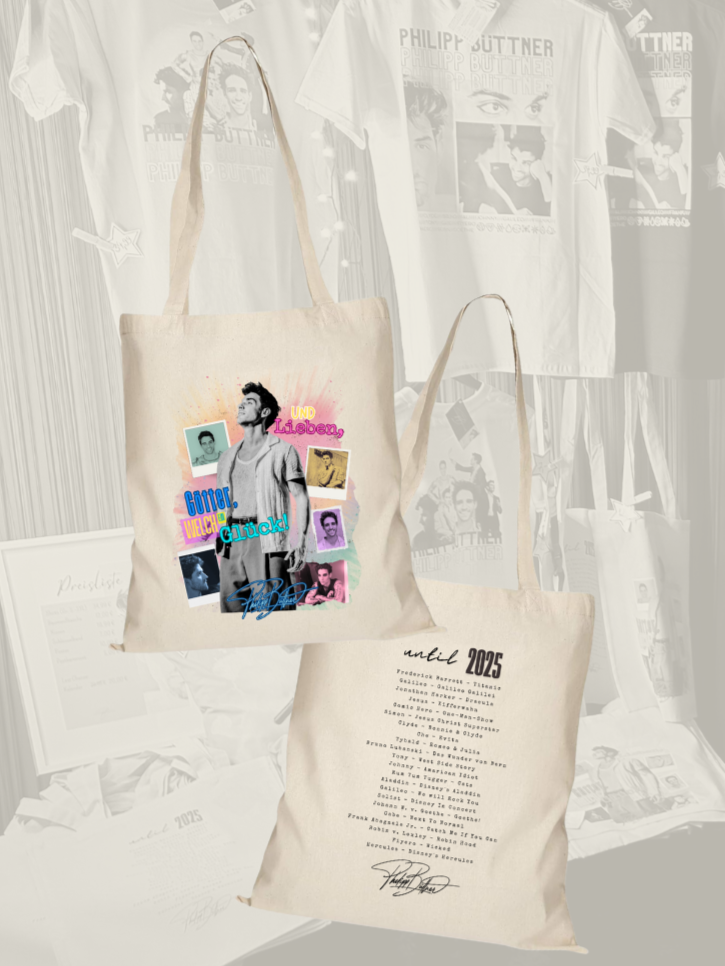 Philipp Büttner Merchandise Baumwolltaschen