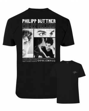 T-Shirt "Charakter" schwarz